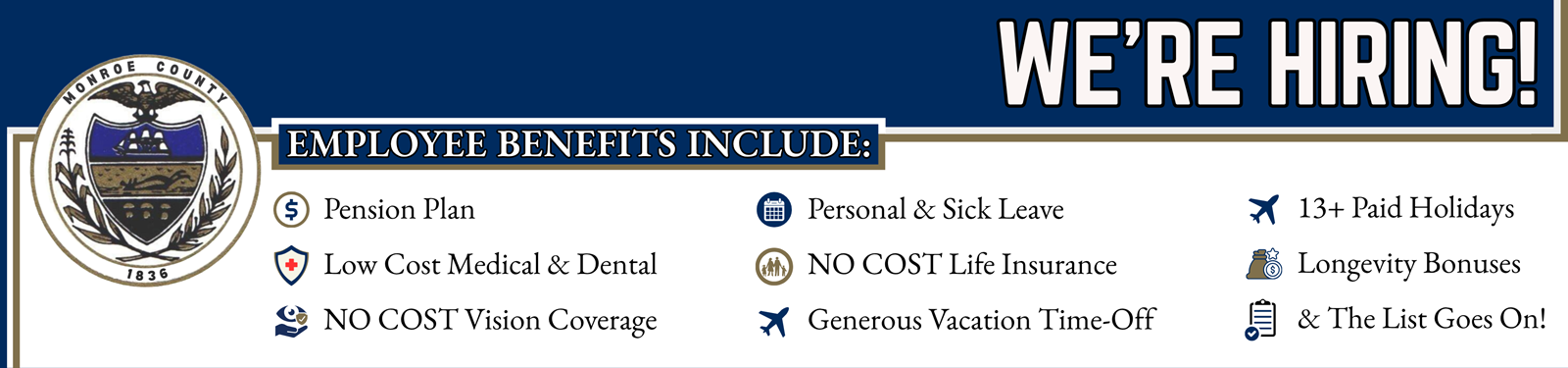 Monroe County Employee Benefits